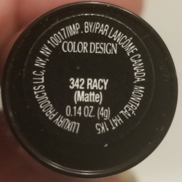 Lancome Racy Matte Color Design Lip… - Picture 2 of 3